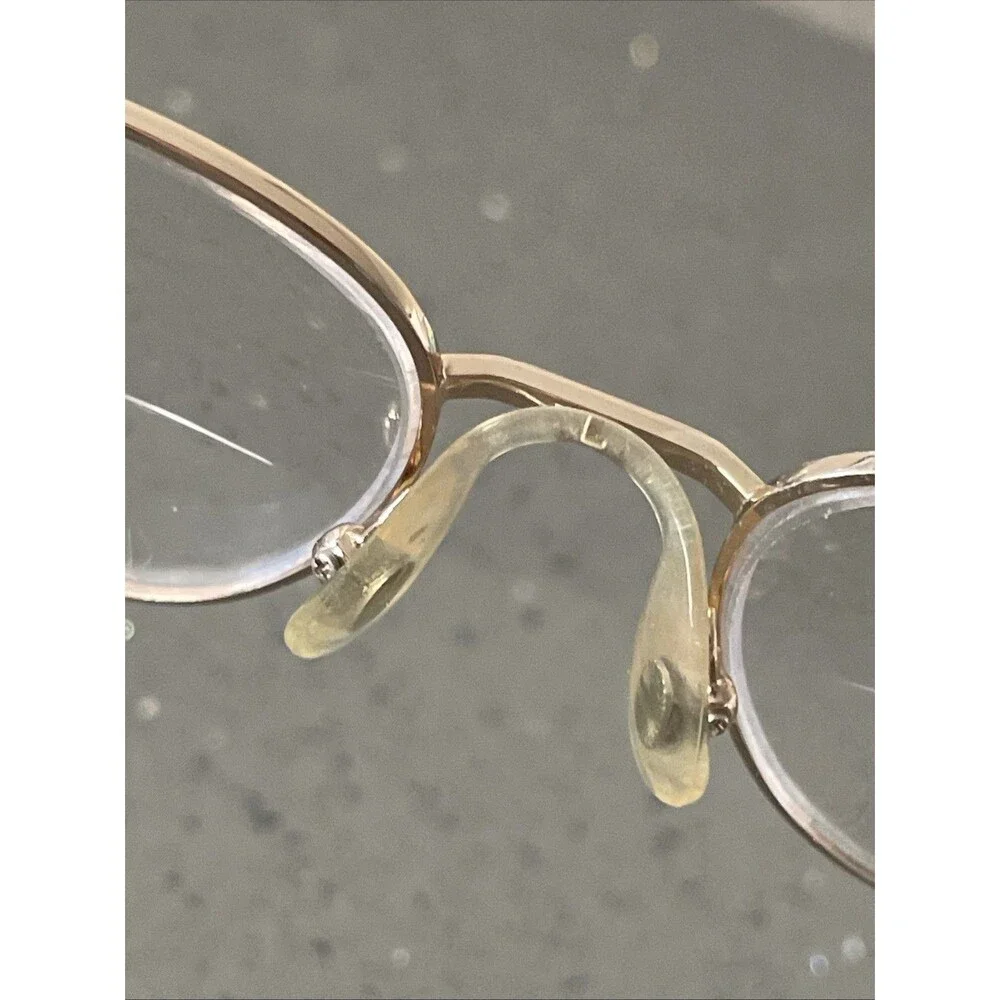 Pierre Cardin PC 117-3 Eyeglasses Frames ONLY 56-19-140 Gold full rim vintage